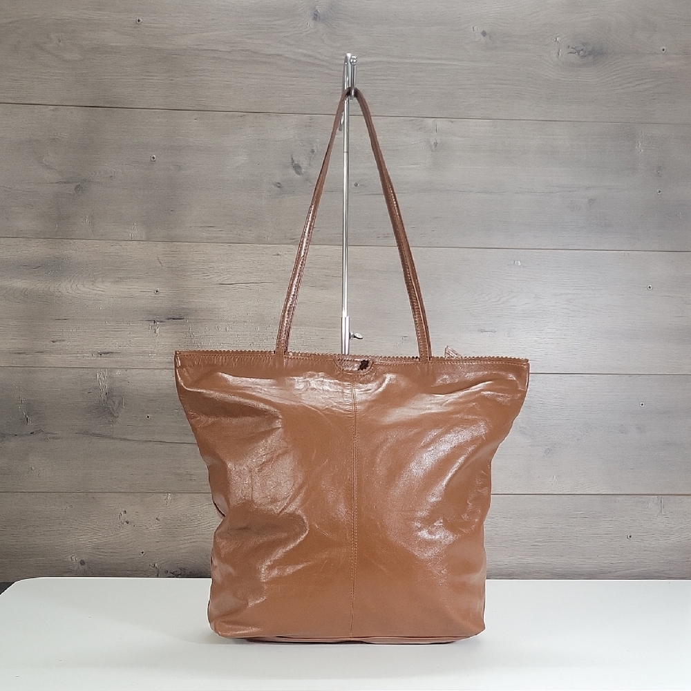 Latico for Anthropologie Brown Leather Tote Bag